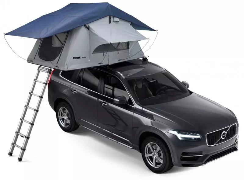Tent on the roof of Thule Tepui Explorer Kukenam 3 (HAZE GREY) (Th 901300)